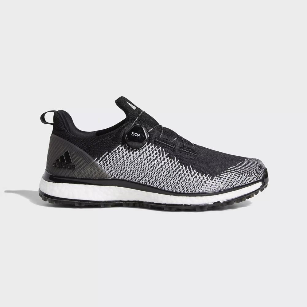 Adidas Forgefiber Boa Tenis De Golf Negros Para Hombre (MX-43372)